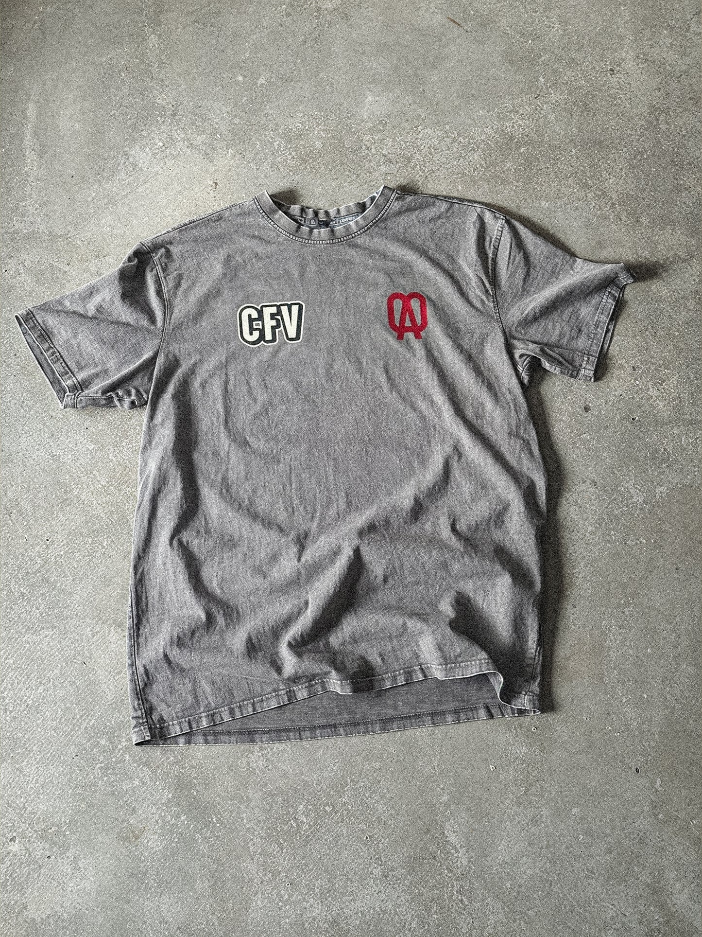 BARBELL CYCLING Tee Vintage Grey