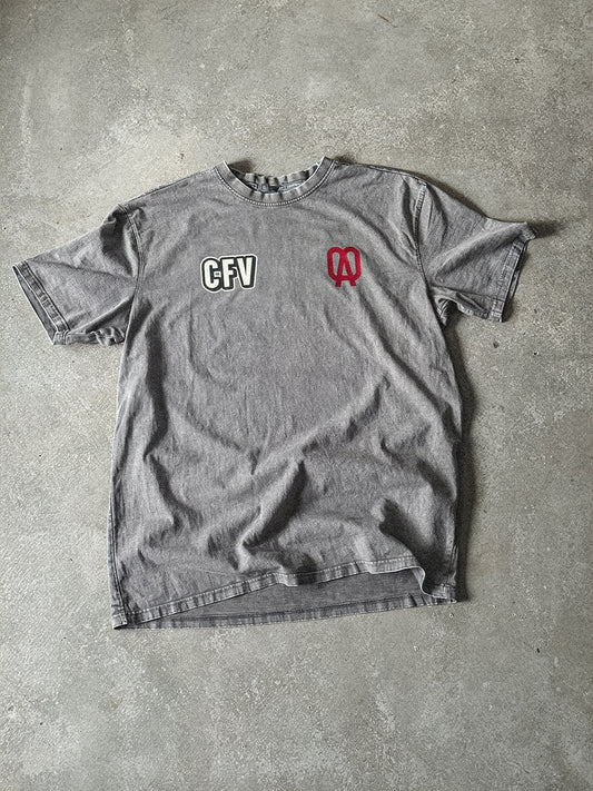 BARBELL CYCLING Tee Vintage Grey