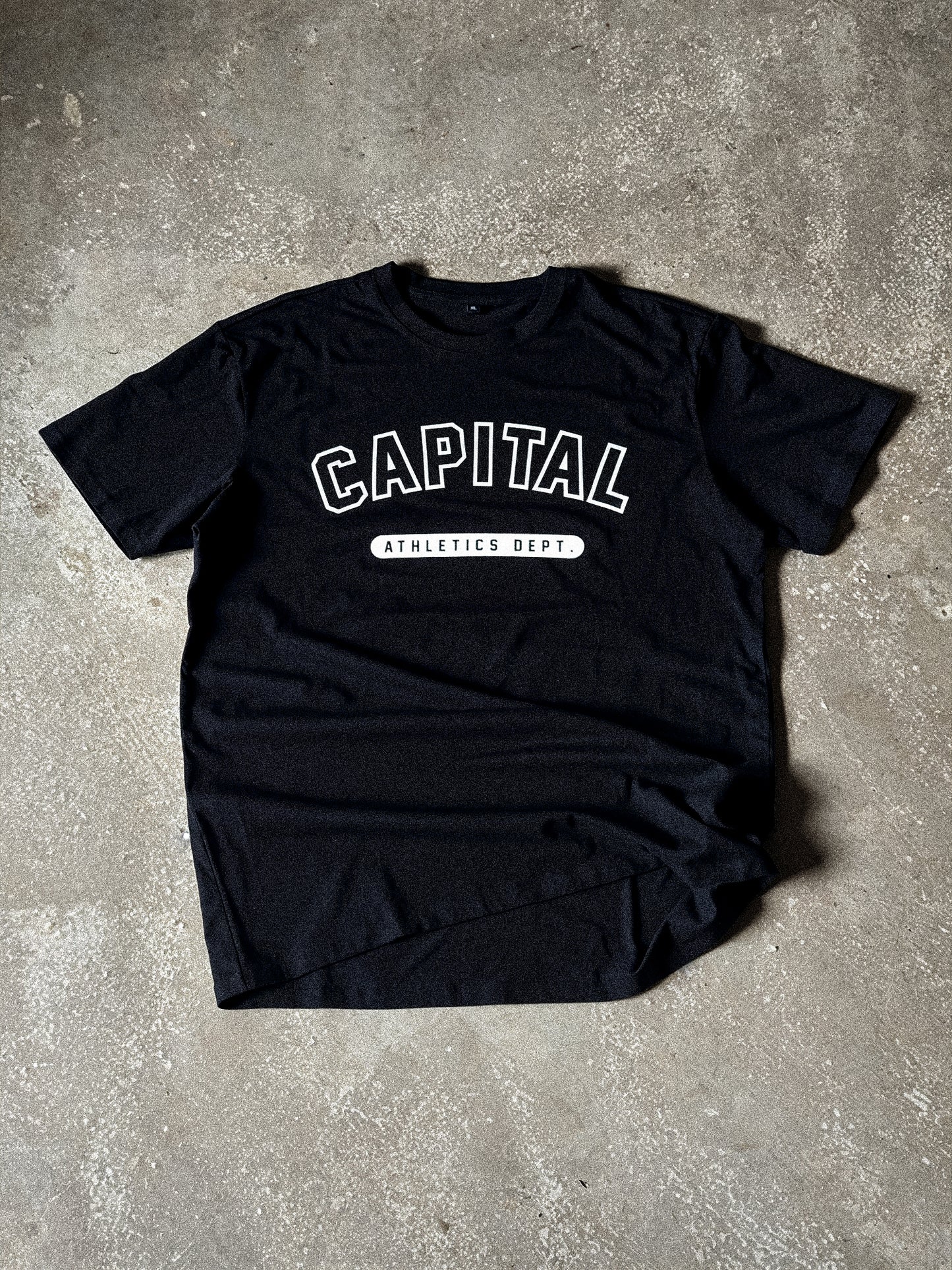 VARSITY Tee Black