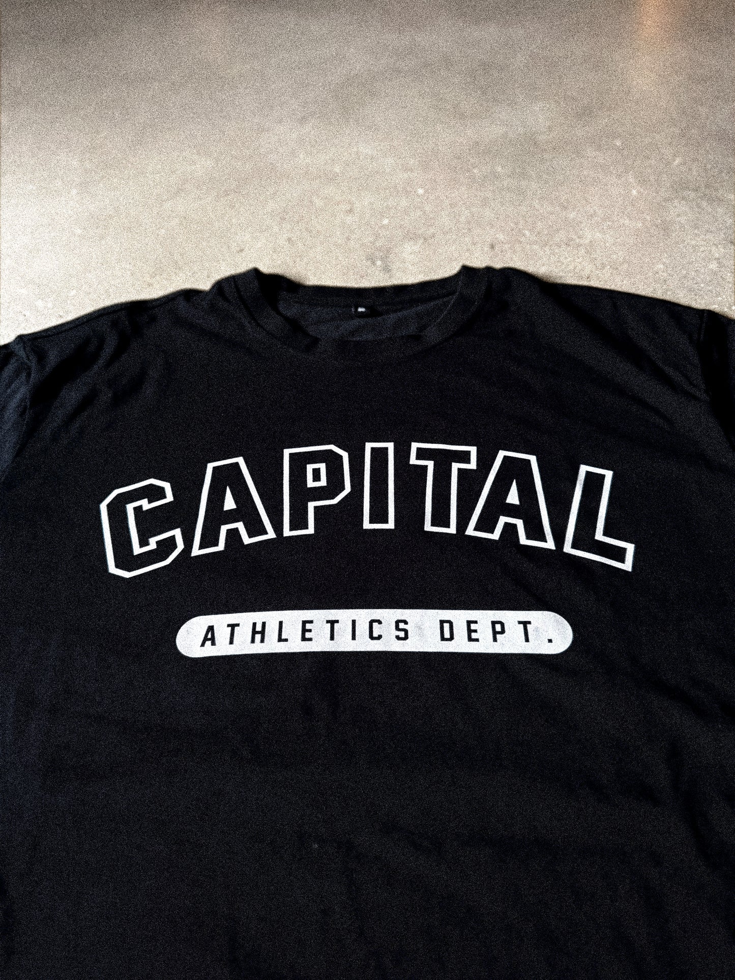 VARSITY Tee Black