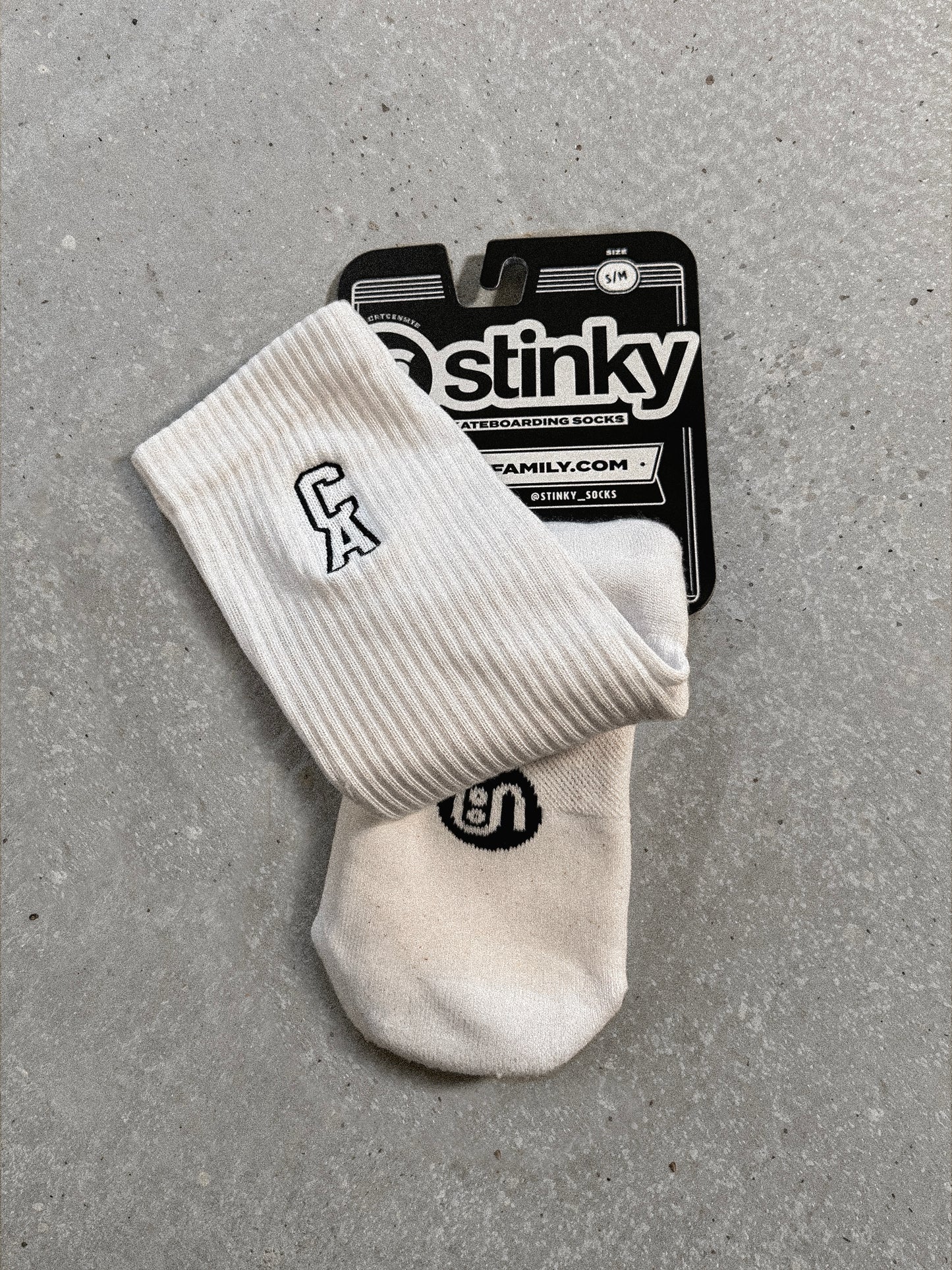 OG LOGO Socks White